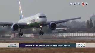 URGANCH XALQARO AEROPORTI 20IYULDAN VAQTINCHA YOPILADI [upl. by Peck679]