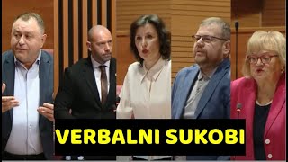 quotVerbalni Sukobi u Hrvatskom Saboru Dok Država Propada Tko će Spasiti Hrvatskuquot [upl. by Noevad]