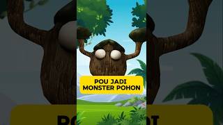 Pou Jadi Monster SCP Pohon gameindonesia kogakocheng games robloxindonesia shorts [upl. by Berriman]