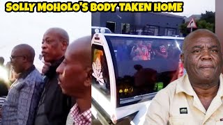 Solly moholos Body brought back at home  Solly moholo funeral service [upl. by Selinski]