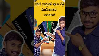 SHOCKING 😲Truth About Credit Card Fees Exposed  ytshorts telugu creditcard [upl. by Gnurt]