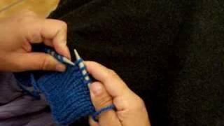 Apprendre à tricoter  rattraper une erreur en tricot défaire un tricot [upl. by Alolomo759]