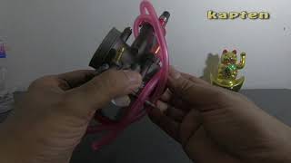 Review karburator pwk 28 racing scarlet [upl. by Annahsad544]