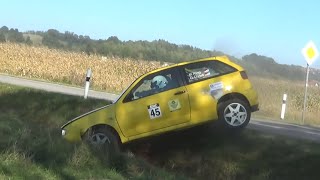 2323 ADAC Rallyesprint MSC Emmersdorf 2024HighlightsCrash [upl. by Zuliram547]