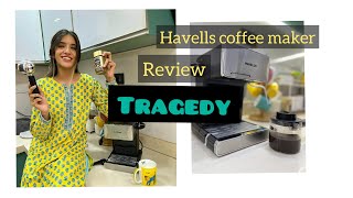 Havells Coffee Maker Review Tried coffee for d first time on coffee maker viral viralvideo [upl. by Hirai]