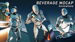 Beverages  Mocap Animation Pack [upl. by Burley]