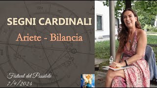 12 SEGNI CARDINALI Ariete e Bilancia [upl. by Jonina]