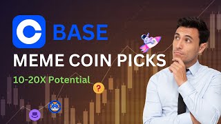 Top Base Meme Coins with 1020X potential 🚀  Base Memecoins [upl. by Kellie546]