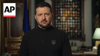 Zelenskyy on Biden authorizing use of USsupplied longer range missiles against Russia [upl. by Ylrrad110]