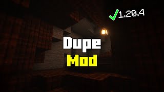 Dupe Mod 1213  download amp install Dupe Mod for Minecraft 1213 [upl. by Llenyl]