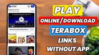 How To Access Terabox Links Without Installing an App  Access Terabox Links Without Installing App [upl. by Eraste]