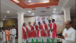 Jayatu Janani जयतु जननी  Bharat Vikas Parishad 2024 Hyderabad  DLSK Choir [upl. by Nevet]