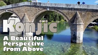 Konjic  Bosnia and Herzegovina  Drone  Motorhome  Campervan  Road Trip  Aspirational [upl. by Akiret]