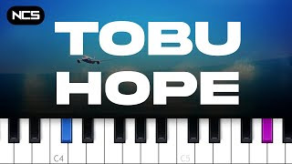 Tobu  Hope piano tutorial [upl. by Swenson]