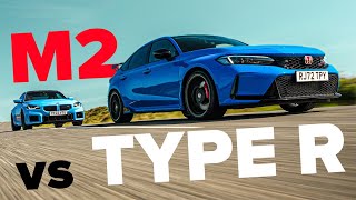 BMW M2 vs Honda Civic Type R  Who makes the better performance car [upl. by Orland724]