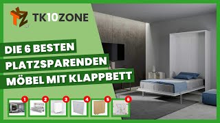 Die 6 besten platzsparenden Möbel mit Klappbett [upl. by Graehl]