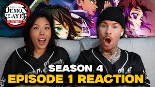 HASHIRA TRAINING ARC BEGINS  Demon Slayer Season 4 Episode 1 Reaction [upl. by Schlicher]