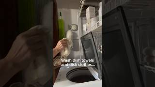 How To Wash Dish Cloths and Dish Towels [upl. by Llenhoj576]