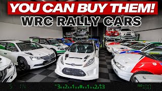 Used Car Dealership full of WRC Rally Icons that ANYONE can buy  Capturing Car Culture [upl. by Oivalf]