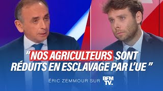 Eric Zemmour sur BFM TV  Il faut supprimer les droits de succession [upl. by Eey]