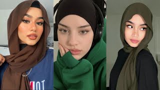 Hijab tutorials from Tik Tok 🧕 [upl. by Terencio]