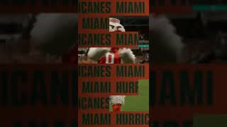 Kadeem Bausby CAN FLY collegefootball25 miami football [upl. by Elak972]