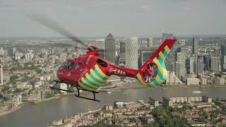 BBC London News join Londons Air Ambulance in the sky [upl. by Krebs167]