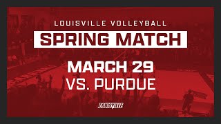 Louisville vs Purdue Volleyball  March 29 2024 Hamilton Southeastern High School [upl. by Drolet956]