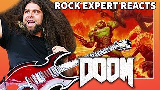 Claudio Sanchez Reacts To Music Of DOOM Metal Hellsinger Red Dead Redemption And More [upl. by Fabriane]