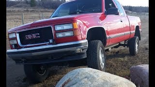 1998 GMC 6 INCH LIFT PRO COMP [upl. by Enitsirhk]