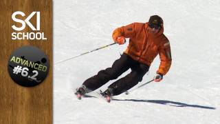 HOW TO CARVE on Skis  Advanced Ski Lesson 62  Carving [upl. by Einnig456]