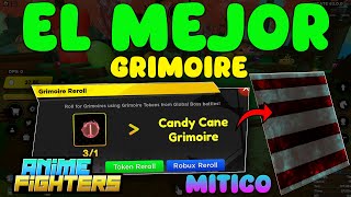 🚨AHORA EL MEJOR GRIMOIRE x15000000 DMG EN ANIME FIGHTERS ROBLOX [upl. by Gillmore539]