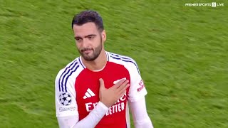 Mikel Merino vs PSG  ARSENAL DEBUT  ALL SKILLS [upl. by Alyss]