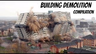 Building Demolition Compilation [upl. by Meridel667]