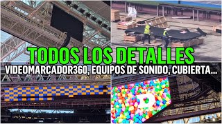 ✅ ASÍ AVANZA el INTERIOR ⚠️OBRAS del SANTIAGO BERNABÉU 14 Diciembre 2023 [upl. by Karleen]