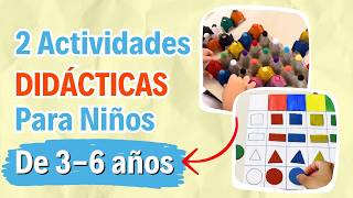 Actividades Sensoriales FÁCILES DE HACER Para Niños 3 a 6 años [upl. by Mattias]