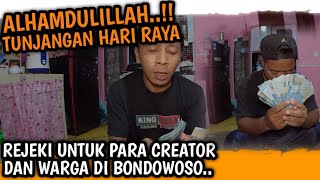 ALHAMDULILLAH ‼️THR UNTUK CREATOR DAN WARGA DI BONDOWOSO DARI HAMBA ALLAH [upl. by Ydnir]