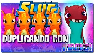 SLUGTERRA  BAJOTERRA  SLUG IT OUT  ESPAÑOL  DUPLICANDO Y QUITANDO BABOSAS CON HACKS [upl. by Nattirb12]