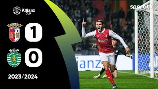 Resumo Braga 10 Sporting  Taça da Liga  sport tv [upl. by Lleze178]