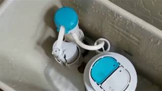 how to adjust a dual flush toilet [upl. by Nil71]