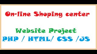 OnLine Shopping Center Project in PHPHTML  Programming SeekerzZ [upl. by Norine]