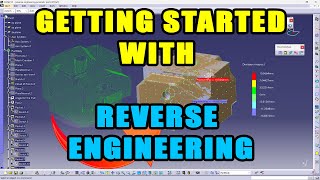 CATIA V5  Getting started with Reverse Engineering [upl. by Gamages]