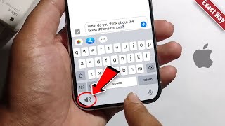 How To Turn Off Keyboard Sounds On iPhone New Way [upl. by Avrit998]