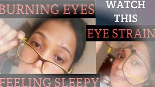 5 easy 🙈Ways to calm your burning eyes [upl. by Humo]