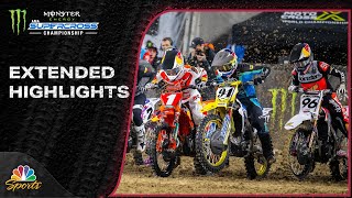 Supercross 2024 EXTENDED HIGHLIGHTS Round 3 in San Diego  12024  Motorsports on NBC [upl. by Joash]