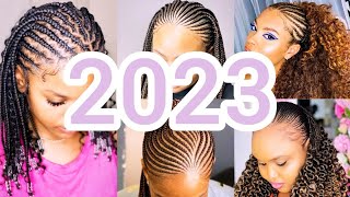 🔥💯2023 New Braids Hairstyles  Best Braids Hairstyles For Black Women🌟❤️ [upl. by Leiram]