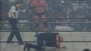 wcw  goldberg vs bam bam bigelow thunder 1999wmv [upl. by Homer727]