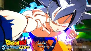 DRAGON BALL Sparking ZERO  Official Gameplay Showcase New Mastered Ultra Instinct Goku [upl. by Butch12]