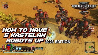 Warhammer 40K Inquisitor Martyr  5 Kastelan Robots Setup Guide 2023 [upl. by Krenek]