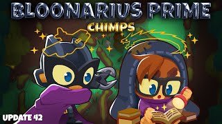 Bloonarius Prime CHIMPS Black Border Guide ft Etienne and Dark Champion BTD6 [upl. by Eatnad]